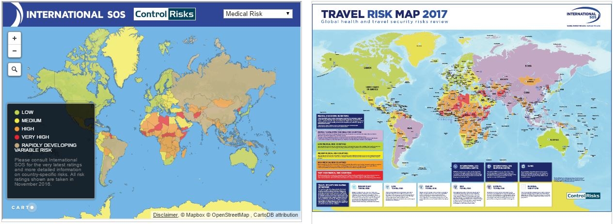 Global health & travel security risks review
